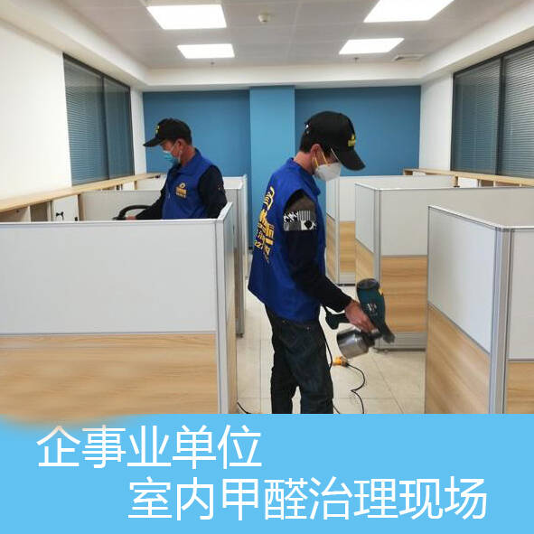 企事業(yè)單位國企新辦公室除甲醛方法治理項目